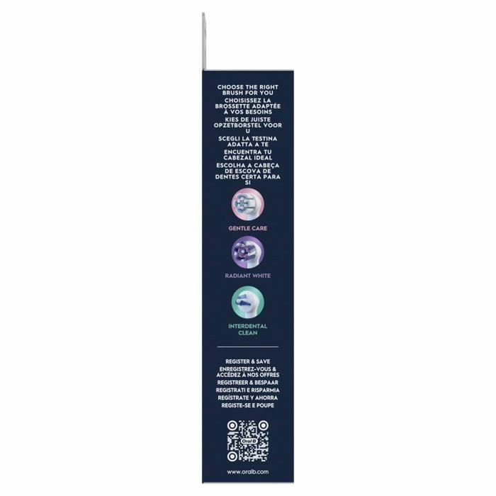 Oral-B Recambios iO Ultimate Clean Pack de 8 - Blanco