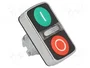 SCHNEIDER ELECTRIC Interruptor Doble Harmony XB4 22mm Rojo/Verde