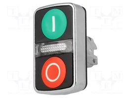 SCHNEIDER ELECTRIC Interruptor Doble Harmony XB4 22mm Rojo/Verde