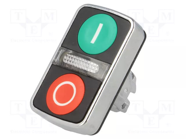 SCHNEIDER ELECTRIC Interruptor Doble Harmony XB4 22mm Rojo/Verde