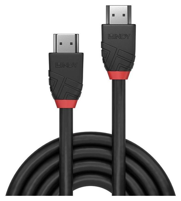 Lindy Cable HDMI Black Line 5m 4K UHD 18Gbps Negro, Modelo 36474 Lindy Cable HDMI Black Line 5m 4K UHD 18Gbps Negro, Modelo 36474
