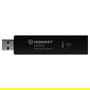 Kingston Technology IronKey D500S USB-Stick 128GB FIPS 140-3 Nivel 3 AES-256 Hardware Encriptado IP67 Resistente USB 3.2 Gen 1 hasta 260 MB/s Negro Retail