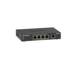 NETGEAR GS305Pv3 Switch No Administrado Gigabit Ethernet PoE con 5 Puertos Negro