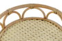 DKD Home Decor Bandeja Decorativa Balines Natural Ratán 33 x 9 x 33 cm (2 Unidades)