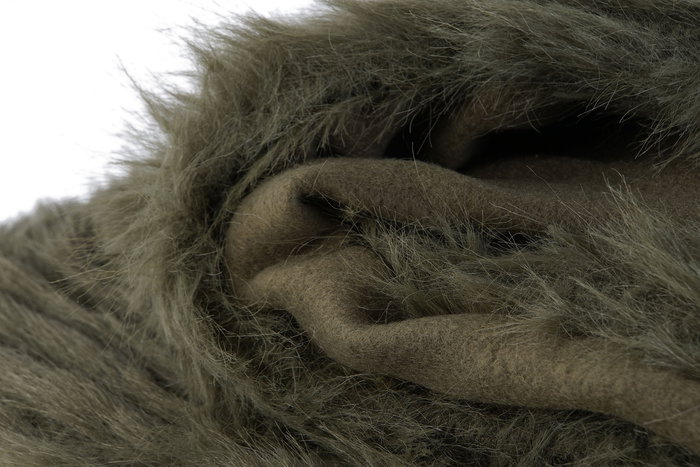 DKD Home Decor Manta Sofa Alaska 2c24 Verde 170 x 130 cm (2 Unidades) Poliester