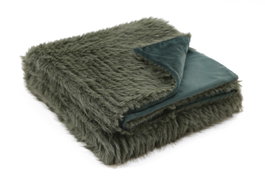 DKD Home Decor Manta para Sofá Verde 130x170 cm