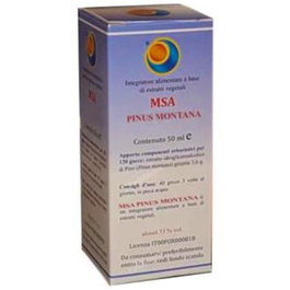 HERBOPLANET MSA Pinus Montana Yemas Pino Negro 50Ml Complemento alimenticio para el cartílago
