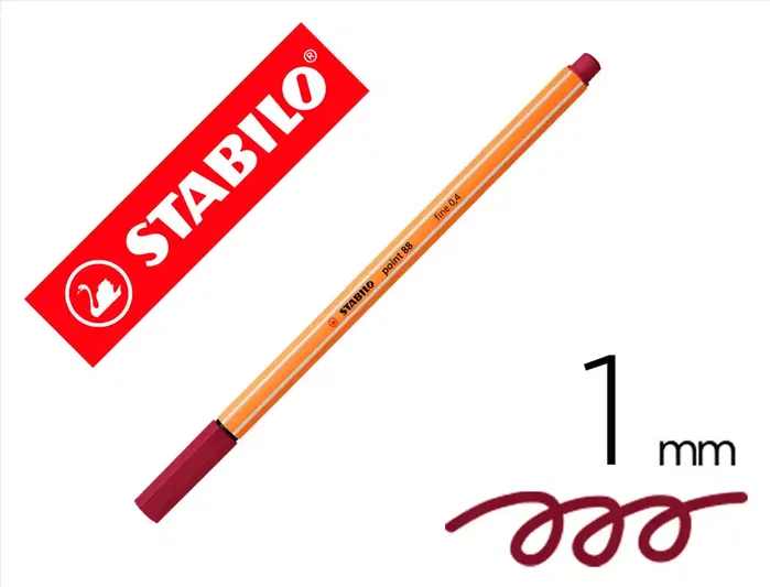 Stabilo Point 88 Rotulador Púrpura 0,4 mm Caja de 10 unidades Stabilo Point 88 Rotulador Púrpura 0,4 mm Caja de 10 unidades