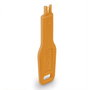 Lindy Bloqueador de Puertos RJ45 con Llave, Naranja