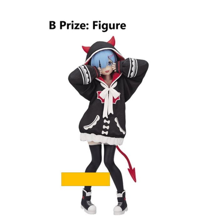 Ichiban Kuji Lotería Re Zero Girls Figura Echidna, Figura Rem, Figura Beatrice, Bandera, Pack Taza y Bol, Figuras Acrílicas, Figuras Chocokko