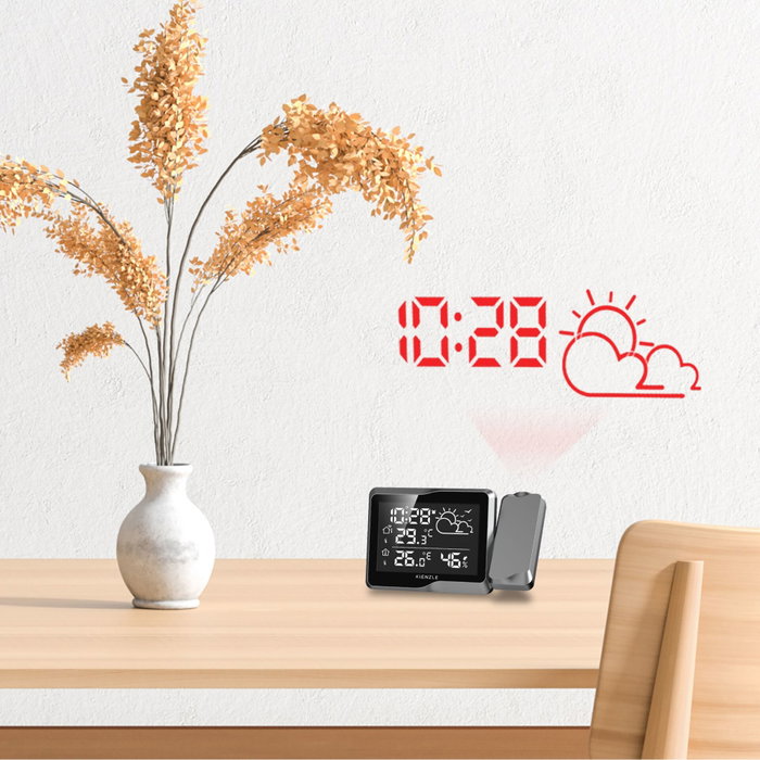 Kienzle KIENZLE DCF Radio-Control Home Weather Station con Proyección