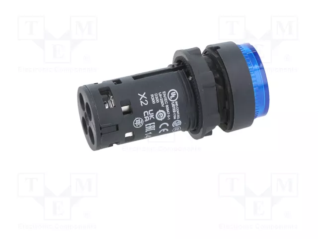 SCHNEIDER ELECTRIC Interruptor de presión Harmony XB7 Azul LED 24V SCHNEIDER ELECTRIC Interruptor de presión Harmony XB7 Azul LED 24V