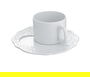 Alessi MW01/94 Plato de Desayuno Porcelana Juego 4 Piezas