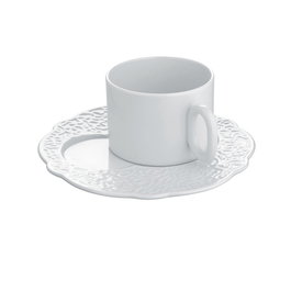 Alessi MW01/94 Plato de Desayuno Porcelana Juego 4 Piezas