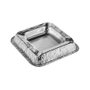 STARPAK Ceniceros Desechables de Aluminio Plata 50 Unidades