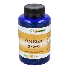 ALFA HERBAL Omega 3-6-9 Aceite De Salmon-Onagra-Lino 100Perlas