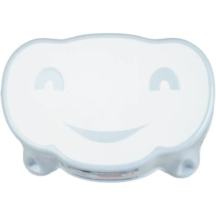 Thermobaby Babystep Peldaños Taburete - Flor Azul