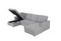 DKD Home Decor Sofá Cama Gris 154 x 92 x 298 cm