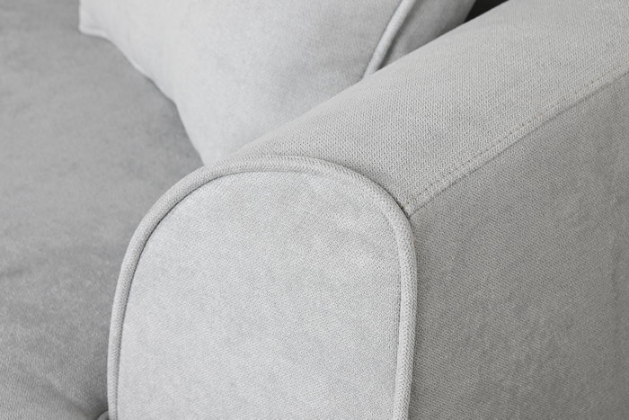 DKD Home Decor Sofá Cama Gris 154 x 92 x 298 cm DKD Home Decor Sofá Cama Gris 154 x 92 x 298 cm