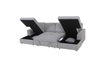 DKD Home Decor Sofá Cama Gris 154 x 92 x 298 cm
