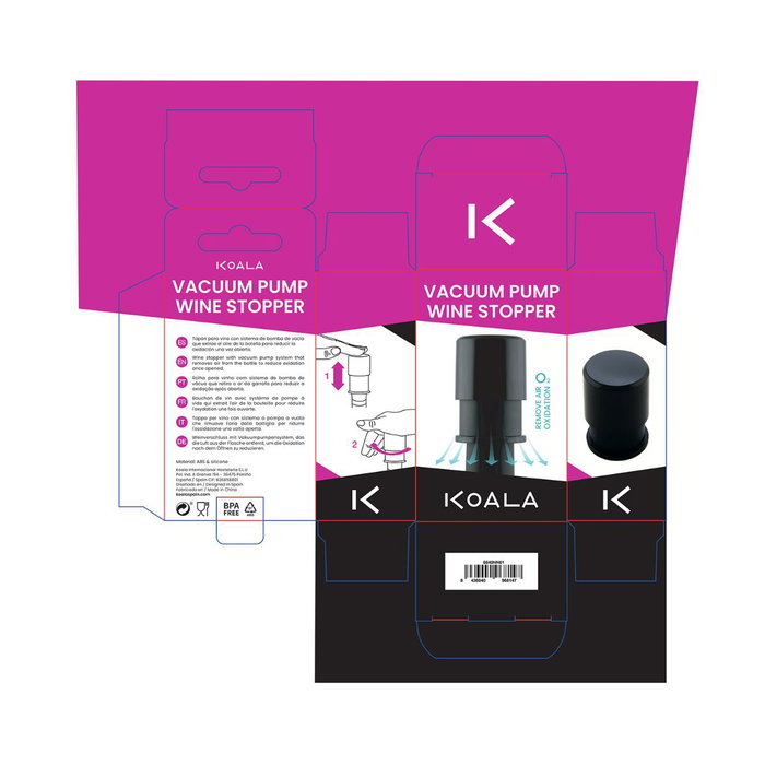 Tapón Vino Bodega Koala 4,2x6,2 cm X 4,3 cm (6 Unidades) Tapón Vino Bodega Koala 4,2x6,2 cm X 4,3 cm (6 Unidades)