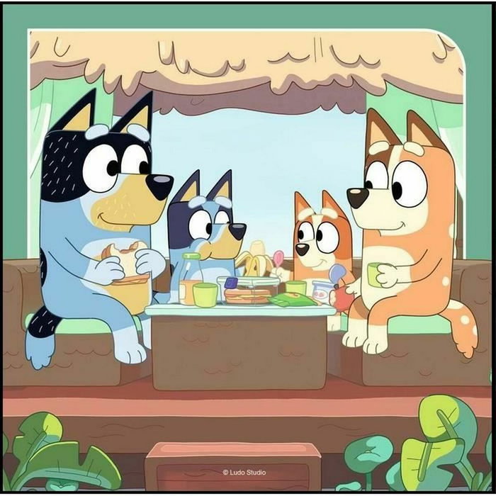 Ravensburger Puzzle Bluey 3x49 piezas