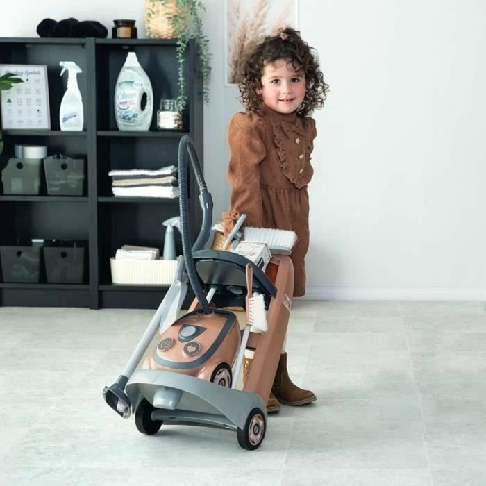 Smoby Rowenta Carrito de limpieza + Aspiradora