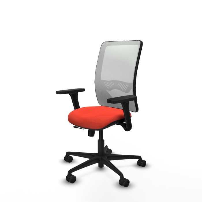PIQUERAS Y CRESPO Silla de oficina Zulema Naranja oscuro y Blanco PIQUERAS Y CRESPO Silla de oficina Zulema Naranja oscuro y Blanco