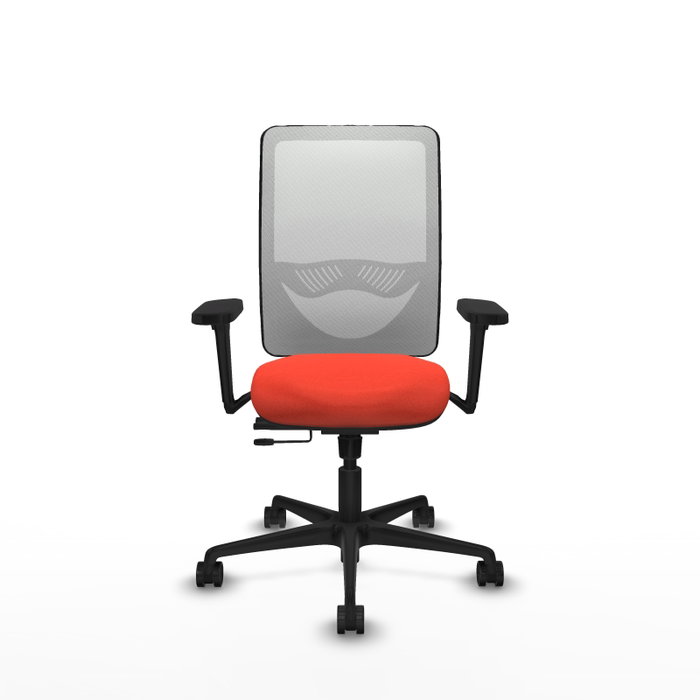 PIQUERAS Y CRESPO Silla de oficina Zulema Naranja oscuro y Blanco PIQUERAS Y CRESPO Silla de oficina Zulema Naranja oscuro y Blanco