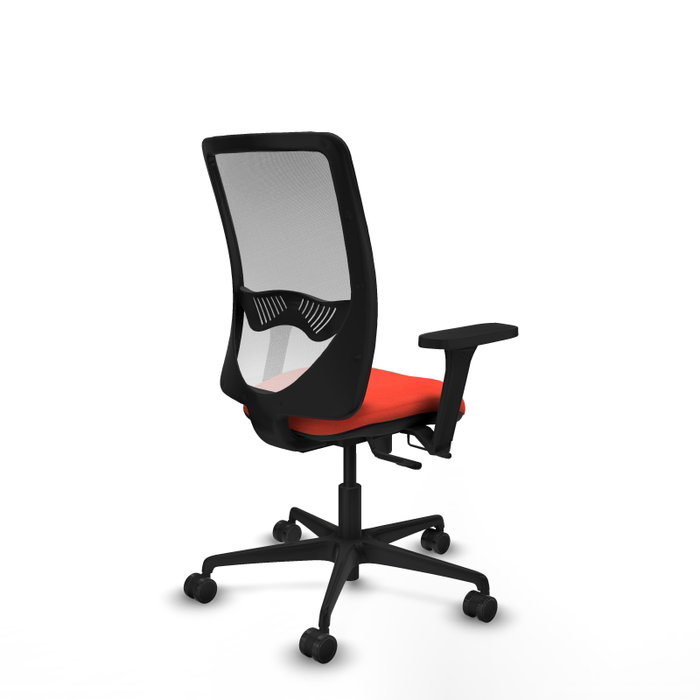 PIQUERAS Y CRESPO Silla de oficina Zulema Naranja oscuro y Blanco PIQUERAS Y CRESPO Silla de oficina Zulema Naranja oscuro y Blanco
