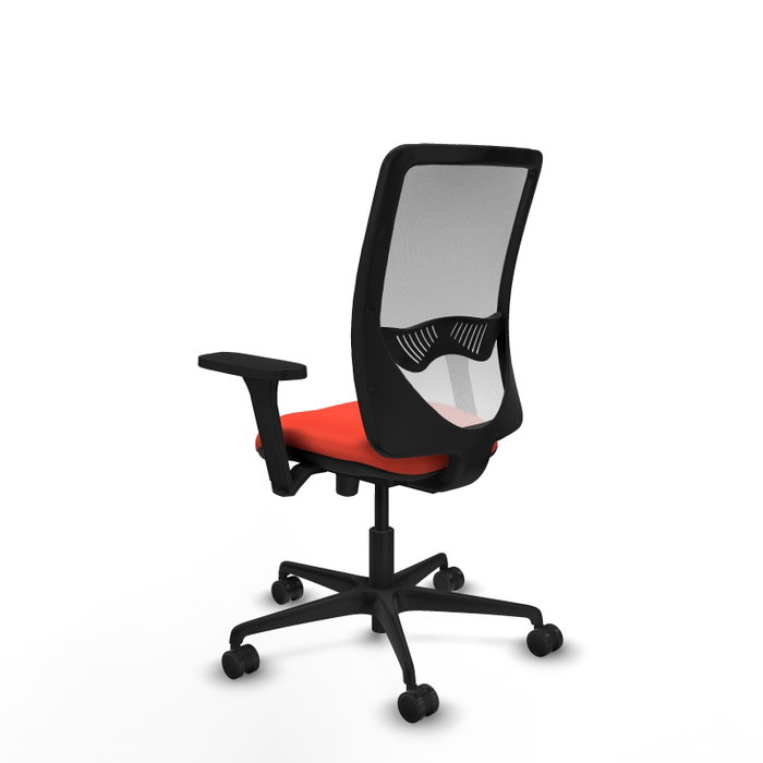PIQUERAS Y CRESPO Silla de oficina Zulema Naranja oscuro y Blanco PIQUERAS Y CRESPO Silla de oficina Zulema Naranja oscuro y Blanco