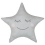 Home Deco Kids Cojín Estrella Gris para Decoración Infantil 44x37 cm