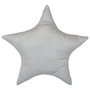 Home Deco Kids Cojín Estrella Gris para Decoración Infantil 44x37 cm