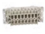 WIELAND Conector HDC macho de 16 pines para panel