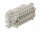 WIELAND Conector HDC macho de 16 pines para panel