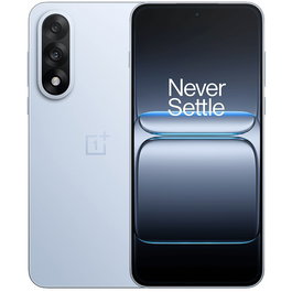OnePlus Nord 5 5G Smartphone, Pantalla AMOLED 6.83" 144Hz, Snapdragon 8s Gen 3, 12GB RAM 512GB, Cámara 50MP, Batería 5200mAh, Android 15, Color Dry Ice Azul, Dual SIM