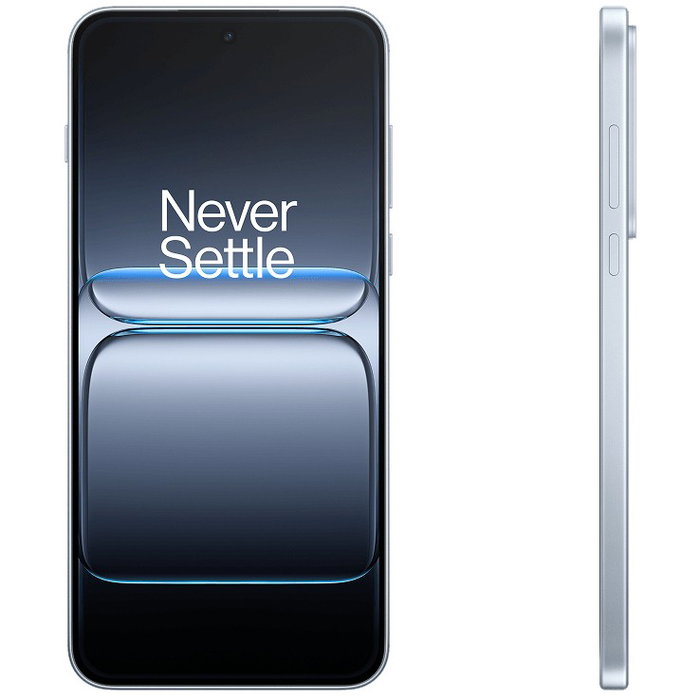 OnePlus Nord 5 5G Smartphone, Pantalla AMOLED 6.83" 144Hz, Snapdragon 8s Gen 3, 12GB RAM 512GB, Cámara 50MP, Batería 5200mAh, Android 15, Color Dry Ice Azul, Dual SIM