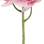 Flor Orquídea Rosa Tejido Decoración 107 cm (Set de 6)