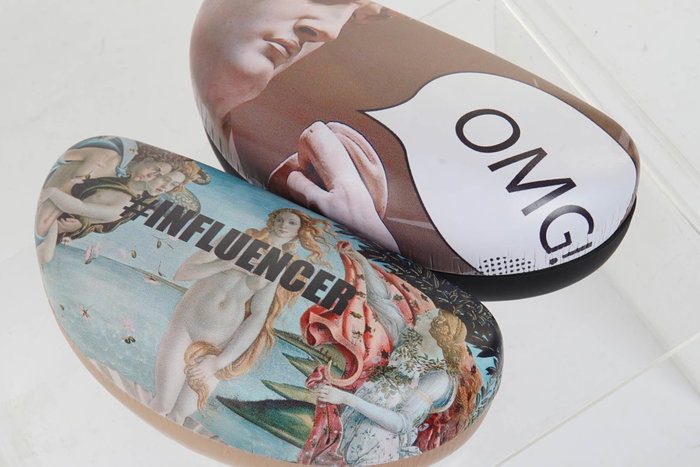 DKD Home Decor Funda para Gafas Influencer Multicolor