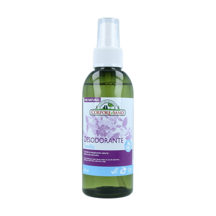 Corpore Sano Desodorante Tomillo 150ml Controla la Sudoración y Evita el Mal Olor Corpore Sano Desodorante Tomillo 150ml Controla la Sudoración y Evita el Mal Olor