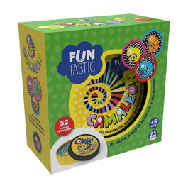 IMAGILAND Juego de Cartas Redondas Funtastic Camaleon con Caja