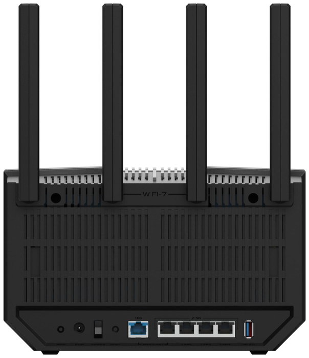 ASUS RT-BE92U Router Wi-Fi 7 Tribanda 10 Gigabit Ethernet Negro