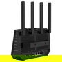 ASUS RT-BE92U Router Wi-Fi 7 Tri-Banda 2.4/5/6 GHz Mesh Negro con Puertos Ethernet 10G y 4 Antenas Externas