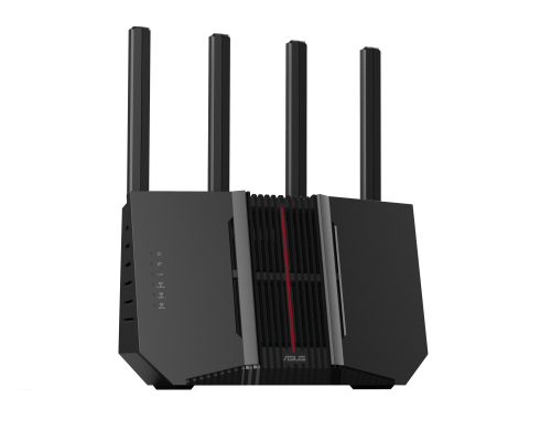 ASUS RT-BE92U Router Wi-Fi 7 Tri-Banda 2.4/5/6 GHz Mesh Negro con Puertos Ethernet 10G y 4 Antenas Externas