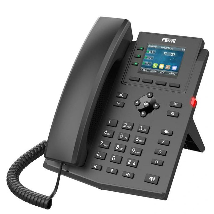 Fanvil X303G Teléfono IP Negro