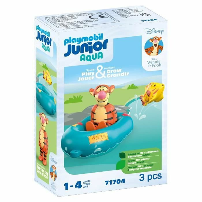 Playmobil Junior Tigger con canoa de Disney 71704 Playmobil Junior Tigger con canoa de Disney 71704