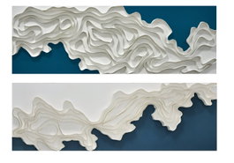 DKD Home Decor Cuadro Lienzo Papel Mache 150x6x50 Moderno Surtido de 2