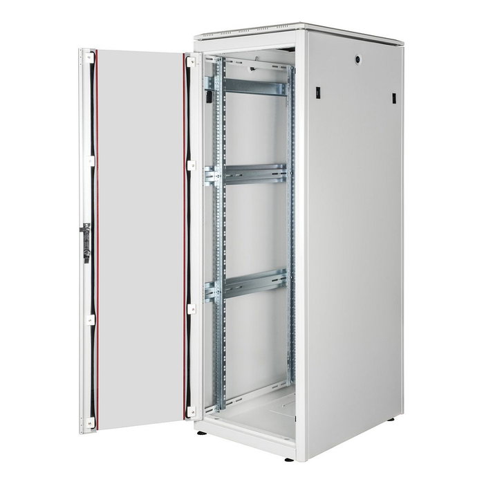 ROLINE 26.21.0060 Bastidor Rack 19" 36U, 600x800 mm (Ancho x Profundo), Capacidad 600 kg, Gris
