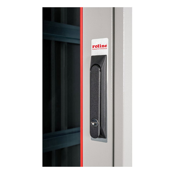 ROLINE 26.21.0060 Bastidor Rack 19" 36U, 600x800 mm (Ancho x Profundo), Capacidad 600 kg, Gris