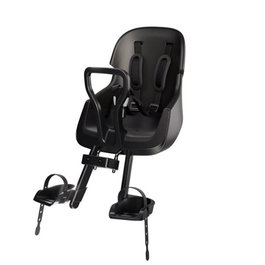 Bobike One Mini Asiento Delantero Bicicleta para Niños 9 Meses a 3 Años (Máx. 93 cm/15 kg) - Diseño Envolvente con Manillar Integrado y Reposapiés Ajustables